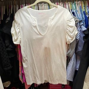 Lilly Pulitzer white cotton top size large